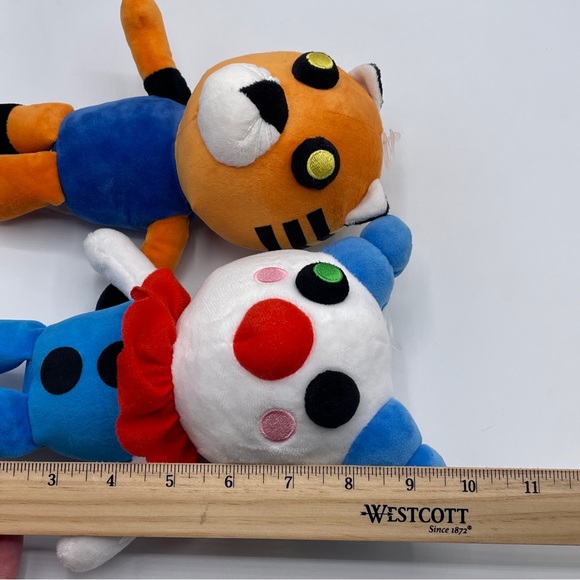 Roblox Piggy Game Plush Tiger Clown Lot Of 2 Tigry Clowny Stuffed Animal 9 inch - Picture 6 of 6